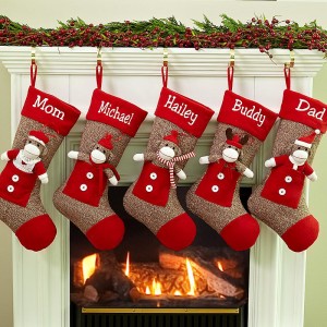 Stockings by the fireplace